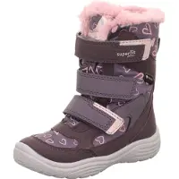 Superfit Snowboots 'Crytal' braam / rosa