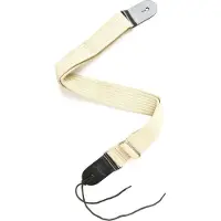 Fame CTW003KH Luxury Cotton Bass/Guitar Strap (Ripple Khaki) - Gitaarband