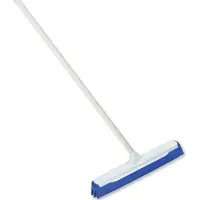Buemag Vloertrekker/waterbezem - kunststof/rubber - breedte kop 40 cm - steel metaal 120 cm - Douche vloer trekker