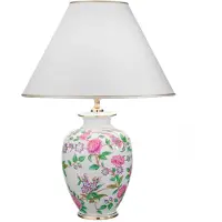 AUSTROLUX BY KOLARZ Tafellamp Giardino Flora, multicolor, Woon-/ Eetkamer, Keramiek, Design, Tafellamp