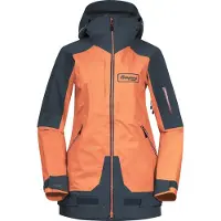Bergans Myrkdalen V2 3l W Jacket Cantaloupe/orion Blue Maat: XS | Winterjassen Outlet | Dames | Blauw