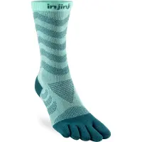 Injinji - Women's Run Technical Crew - Hardloopsokken 35-40, turkoois