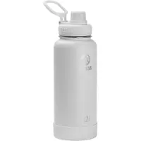 Takeya - Actives Insulated Bottle 950 ml - Isoleerfles 950 ml, grijs