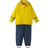 Reima Set 'Tihku' blauw / geel