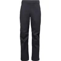 Black Diamond - Fineline Stretch FZ Pants - Regenbroek XXL - Regular, zwart/grijs