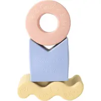 Oli&carol X Kiko Geometric Figures Donut Set Goud Kinderen