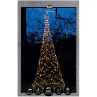 Anna's Collection Led kerstboom voor buiten 3.2 meter | Steady | Extra warm wit | 480 lampjes