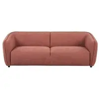 Fonq Soft 3-zitsbank - Micro Chenille - Oud Roze
