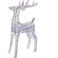 Intratuin Kerstfiguur Iris Rendier Met Verlichting 60 X 22 X 100 Cm