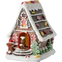 Intratuin Kersthuisje Peperkoek Huis 16 X 18,3 X 22 Cm