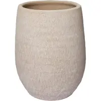 HS Potterie HS Bloempot Miami Crème D 23 H 30 Cm