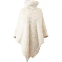 Unique living Poncho dara 80x75 cm dove white