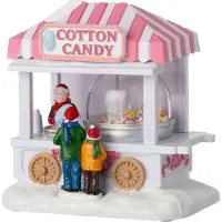 Intratuin Kerstdorpminiatuur Snoepkraam 13,8 X 9,5 X 14,3 Cm