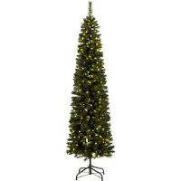 Black Box Kunstkerstboom Pencil Deluxe Met 250 Lampjes Warm Wit D 56 H 185 Cm