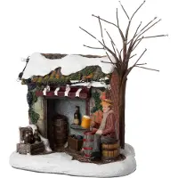 Intratuin Kerstdorpminiatuur Winkeltje 12 X 9,5 X 13,5 Cm