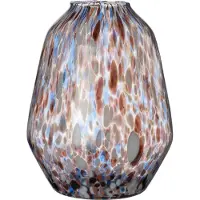 Intratuin Vaas Noi Bruin / Blauw / Grijs D 13 H 15 Cm