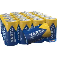 Varta Industrial Pro D / LR20 / MN1300 Alkaline Batterij (20 stuks)