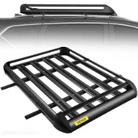 OEM Aluminium dakdragerset XL-B voor SUV's, met stangen, 63x40 inch (metrische omrekening)