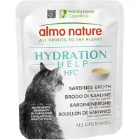 Almo Nature HFC Hydration Help Kattenvoer Sardinebouillon met Sardines 50 gr