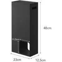 Yamazaki Reserverolhouder Tower Black