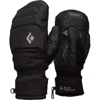 Black Diamond - Dames skihandschoenen - W Mission Mx Mitts Black voor Dames - Maat L - Zwart