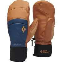 Black Diamond - Skihandschoenen - Spark Mitts Henna Ink Blue voor Unisex - Maat XL - Bruin