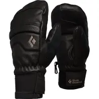Black Diamond - Skihandschoenen - Spark Mitts Black Black voor Unisex - Maat L - Zwart
