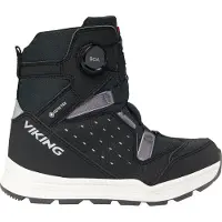Viking Snowboots - Tex - Espo Reflex Warm GTX BOA - Zwart/Zwart - - 35 - Winterlaarzen