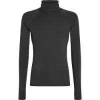 Icebreaker - 300 MerinoFine Polar L/S Roll Neck - Merino-ondergoed XL, zwart