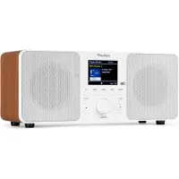 Audizio Genua DAB radio - DAB+ radio met Bluetooth & wekkerradio -