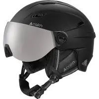 Cairn Electron, skihelm met vizier, mat zwart