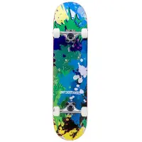 Enuff Skateboards Splat Green/ Blue 7.75