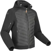 Segura Natcho 2 motor Softshell-jack Zwart/Grijs M Mannen