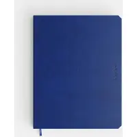 De KEMPEN Notitieboek - Blue note (blauw) - 17 x 22 cm - Binnenzijde: lijnen