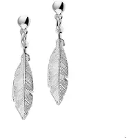 The Jewelry Collection oorhangers veer zilver gerhodineerd 1323926