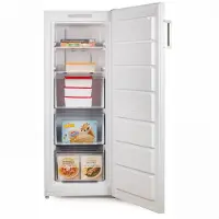 Primo PR173DV Vriezer - 161L - energie D - Vrieskast No frost vrijstaand - 5 vakken - Wit