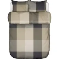 Marc O'Polo Dekbedovertrek Erliv Black Percal-260 x 200 / 220 cm | Extra Breed