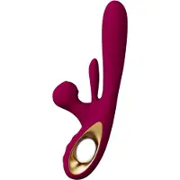 Armony - IMPACT SWING VIBRATOR & DUBBELE STIMULATOR MODEL 1 BORDEAUXROOD | VIBRATOR | VIBRATOR VOOR VROUWEN | SEKSSPEELTJES VOOR VROUWEN | SEX TOYS VOOR VROUWEN | BUNNY VIBRATOR | RABBIT VIBRATOR