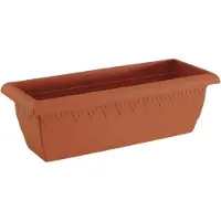 Hega Plantenbak Lima 9,5 Liter 50 X 20 X 16 Cm Bruin