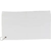 Towel city 3-pack Luxury range golf towel golfhanddoeken, Kleur Wit, Eén maat (30 x 50cm)
