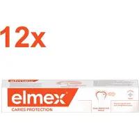 Elmex - Caries Protection - Tandpasta - 12x 75ml - Voordeelverpakking