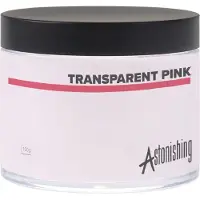 Astonishing Acrylic Powder Transparent Pink