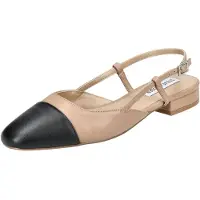 Steve madden Ballerina 'BELINDA' bruin / zwart