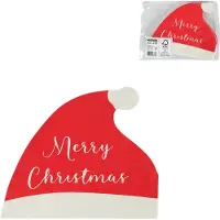 Migros Kerst servetten kerstmuts Merry Christmas 31,5 x 31,5 cm 3-laags 20 stuks doos 24 pakjes