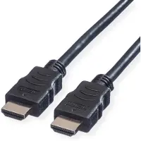 Value HDMI High Speed Cable met Ethernet M-M, zwart, 3 m