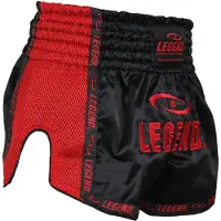 Legend Sports Kickboks Broekje Kind/Volwassene Rood Mesh