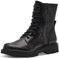 Tamaris Veterlaarsjes bruin / zwart