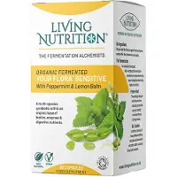 Living Nutrition Your Flora - Sensitive Gefermenteerde Pepermunt Citroenmelisse Bio () 60 capsules
