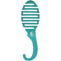 The Wet Brush Shower Detangler Teal Glitter