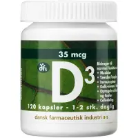 Berthelsen Naturprodukter - D3 35mcg 120 stk.